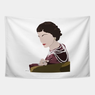 Coco Chanel Tapestry