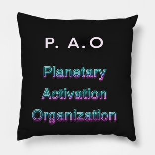 Planetary Activation Organization Pillow