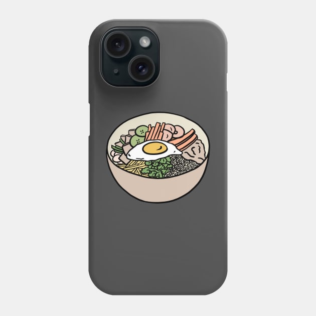 Bibimbap Phone Case by Das Brooklyn