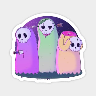 Pastel Ghosts Magnet