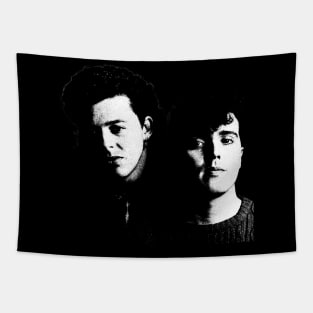 Tears For Fears 80s white Tapestry