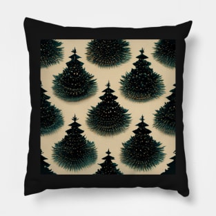 Festive Aesthetic - Rococo Christmas II Pillow