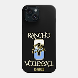Ella #6 Rancho VB (15 Gold) - Black Phone Case