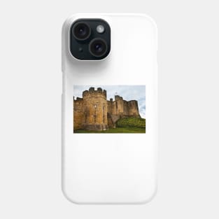 Warkworth Castle in springtime Phone Case