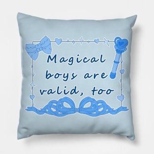 Magical Boys - Blue Pillow