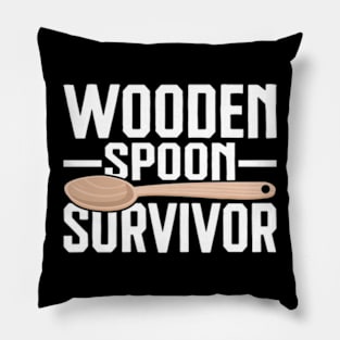 Wooden Spoon Survivor Pillow