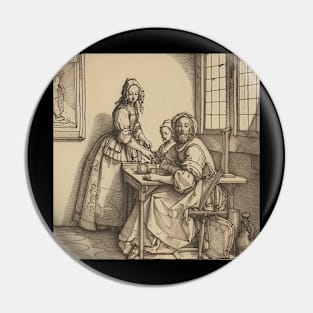 Johannes Vermeer Pin