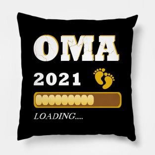 Mom 2021 loading Baby Oma Pillow