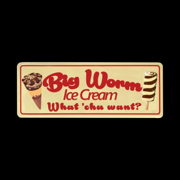 Big Worm Ice Cream by VanItty