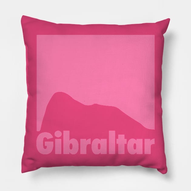 Gibraltar Pillow by stephenignacio