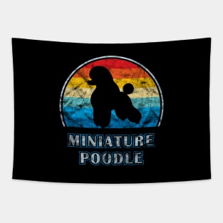 Miniature Poodle Vintage Design Dog Tapestry