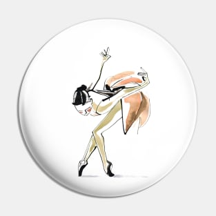 Ballerina Dance Drawing Pin