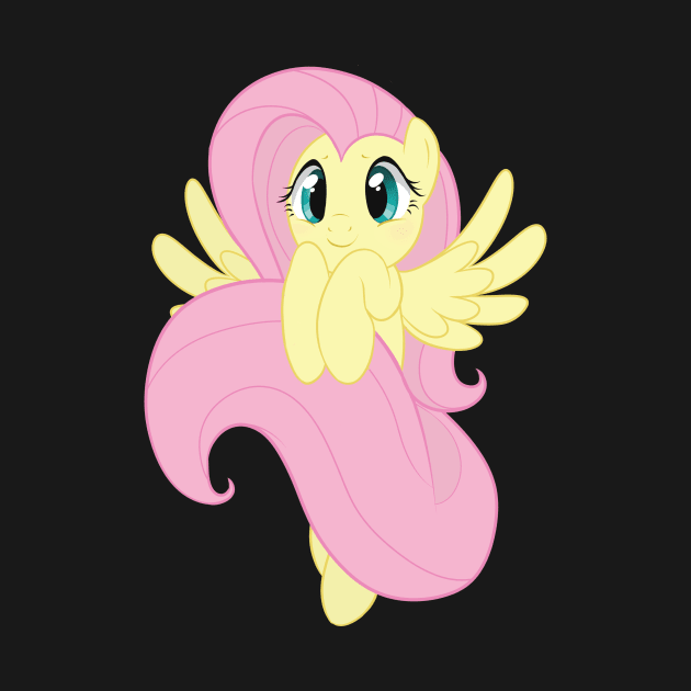 Kind Shy Yellow Horse by NerdsDoingNerdyThings