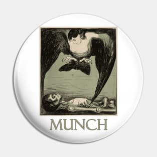 Harpy by Edvard Munch Pin