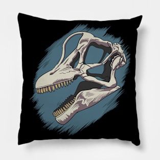 Dinosaur Brachiosaurus archeology bone Pillow