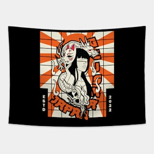 Geisha Girl Tapestry