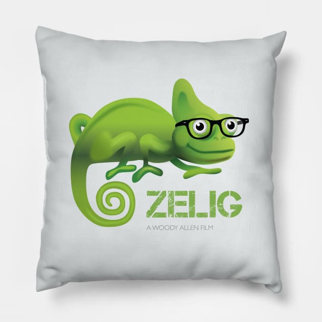 Zelig - Alternative Movie Poster Pillow by MoviePosterBoy