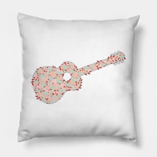 Flower Guitar Pillow