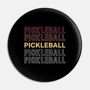 Pickleball Pin