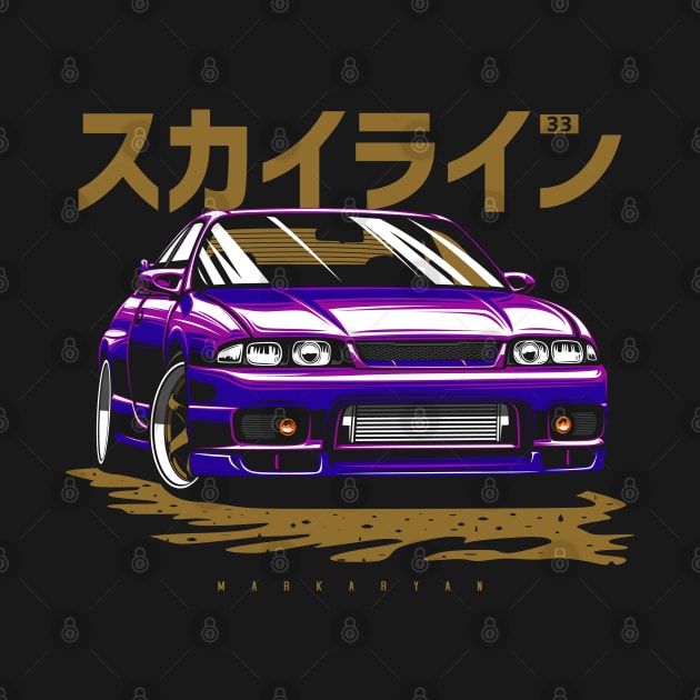 Skyline GTR R33 by Markaryan