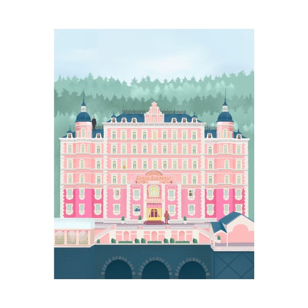 Grand Budapest Hotel by Petras