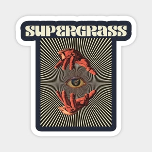 Hand Eyes Supergrass Magnet