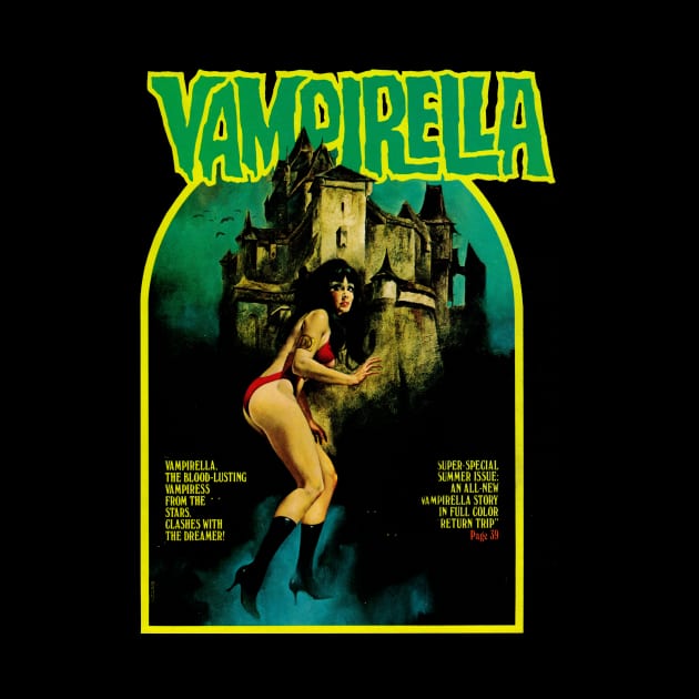 Vampirella Magazine Cover by burristx