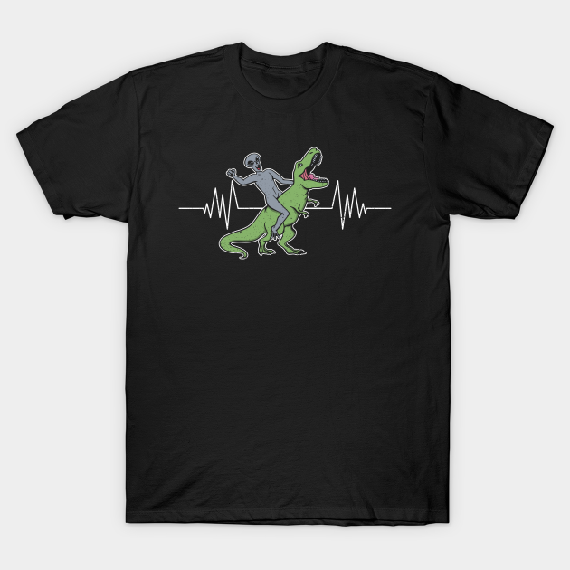 Discover Alien T-Rex Dinosaur Extraterrestrials Conspiracy Theory - Alien T Rex - T-Shirt