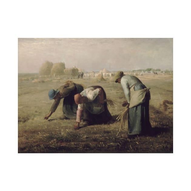 The Gleaners by Jean-Francois Millet by Classic Art Stall