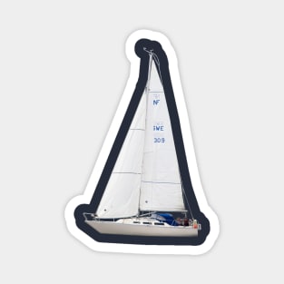 NF Sailboat Magnet