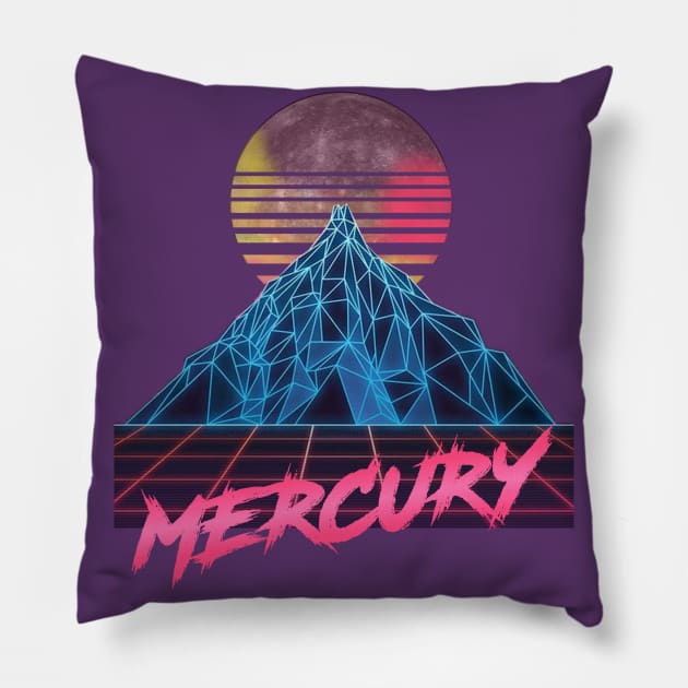 Mercury In Retro - Grade Pillow by freezethecomedian