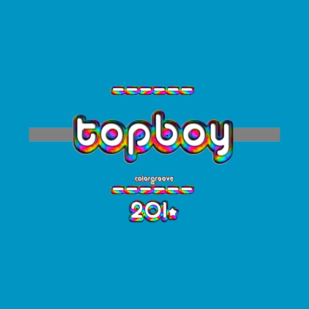 Topboy 2010 ColorGroove Retro-Rainbow-Tube nostalgia (tf) by Blackout Design