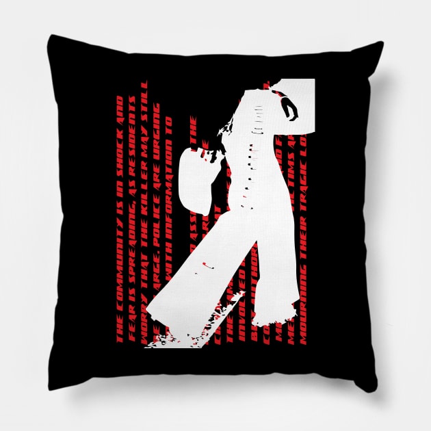 Crimson Noir Pillow by vellouz55