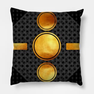 Art Deco Geometric Pillow