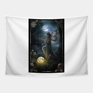 Night Fairy Oracle Card Tapestry