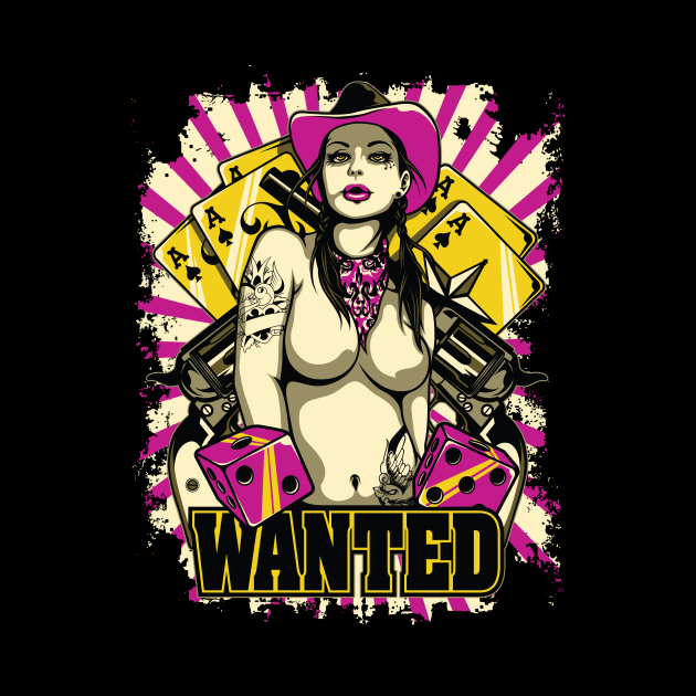 Sexy Girl in Graffiti Style for Adults by XOZ