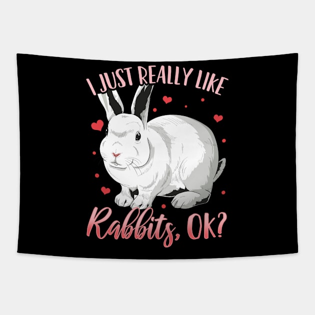 Rabbit Tapestry by CreativeGiftShop