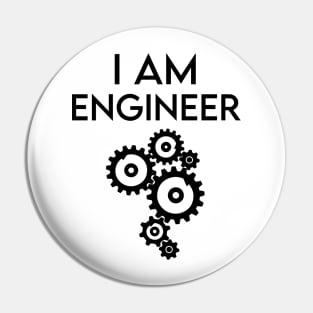 I am engineer T-shirt , tee i am engineer Pin