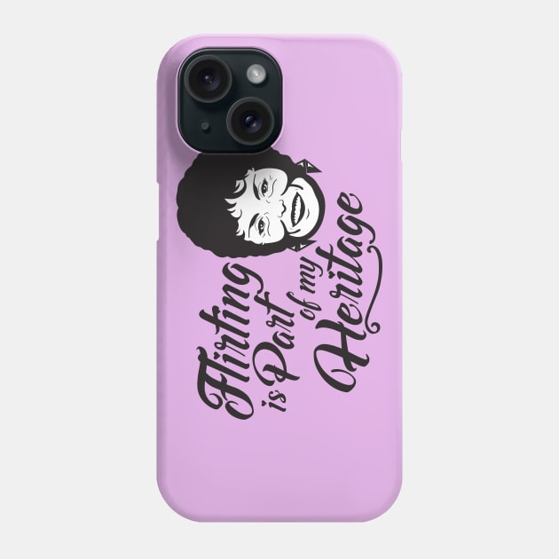 Flirty Flirty Phone Case by machmigo