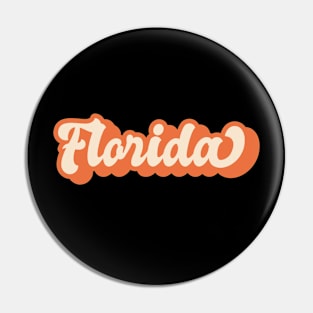 Florida Retro Pin