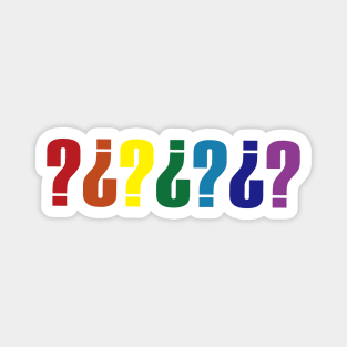 Question Rainbow Magnet