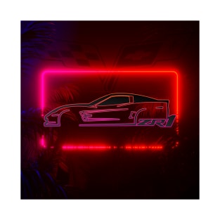 Corvette Wall Art T-Shirt