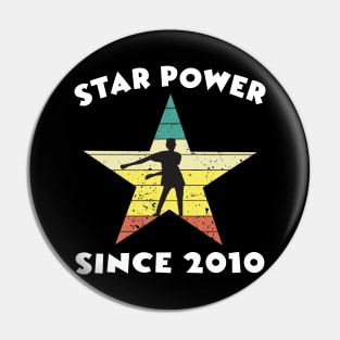 Ten Year Old Birthday 2010 Star Power Floss Dance. Pin