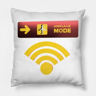 Airplane Mode 3D Pillow