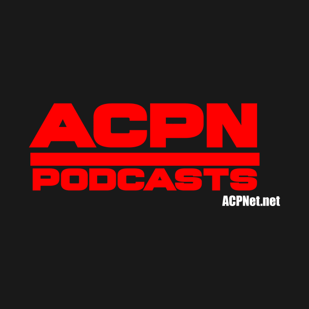 ACPN Logo - Red Monday Evening Fisticuffs Variant by Art Comedy Pop-Culture Network!