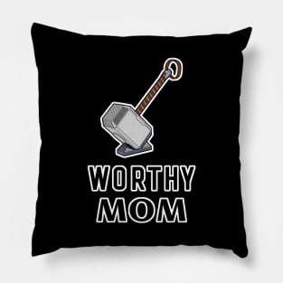 Worthy Mom Mjolnir Thor's Hammer Pillow