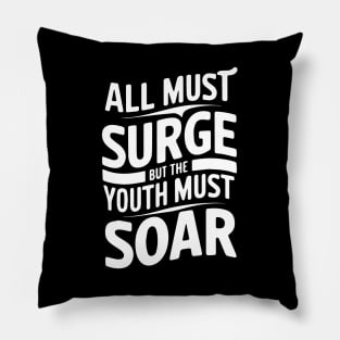 The Youth Must Soar - Baha'i Faith Pillow