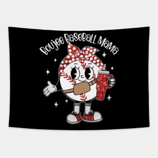 Boujee Baseball Mama Tapestry