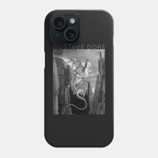 Gustave Doré - The Flight of Geryon - Virgil and Dante Phone Case