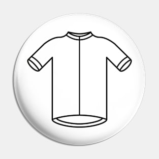 White Young Riders Cycling Jersey Pin